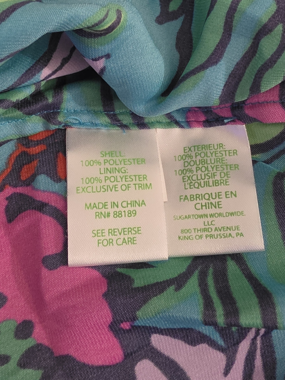 Lilly Pulitzer Joanna Maxi Dress Turquoise "Shake Your Tail Feathers" Womens 2 - Picture 15 of 15
